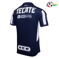 Monterrey Camisola Baratas Home Primeiro Kit 2024/25 Versão Jogador Preto/Branco