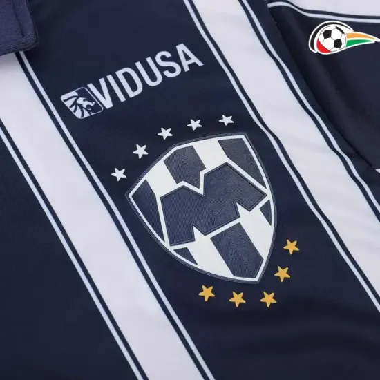 Monterrey Camisola Baratas Home Primeiro Kit 2024/25 Versão Jogador Preto/Branco Monterrey Camisola Baratas Home Primeiro Kit 2024/25 Versão Jogador Preto/Branco