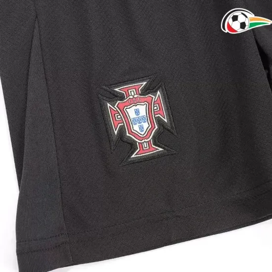 Camiseta Portugal Futebol Visitante 2024/25 Infantil Azul Camiseta Portugal Futebol Visitante 2024/25 Infantil Azul