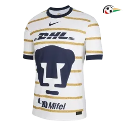 Pumas UNAM Camiseta Qualidade AAA Local 2024/25 Versão Jogador Branco