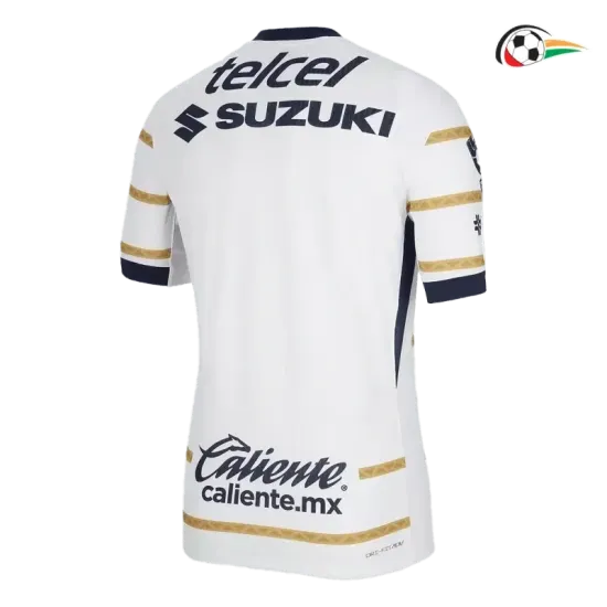 Pumas UNAM Camiseta Qualidade AAA Local 2024/25 Versão Jogador Branco Pumas UNAM Camiseta Qualidade AAA Local 2024/25 Versão Jogador Branco