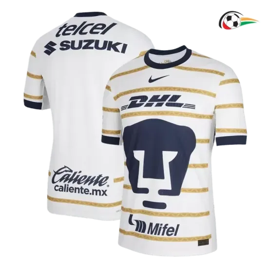 Pumas UNAM Camiseta Qualidade AAA Local 2024/25 Versão Jogador Branco Pumas UNAM Camiseta Qualidade AAA Local 2024/25 Versão Jogador Branco