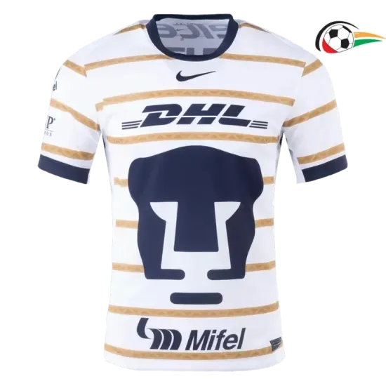 Pumas UNAM Equipacione Qualidade Premium Primeiro Kit 2024/25 Branco Pumas UNAM Equipacione Qualidade Premium Primeiro Kit 2024/25 Branco