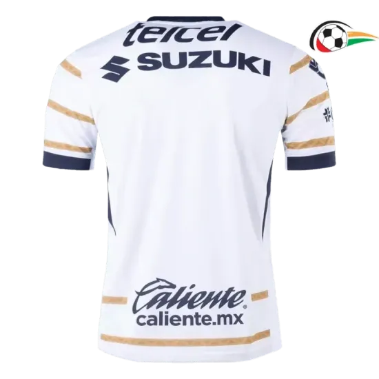 Pumas UNAM Equipacione Qualidade Premium Primeiro Kit 2024/25 Branco Pumas UNAM Equipacione Qualidade Premium Primeiro Kit 2024/25 Branco
