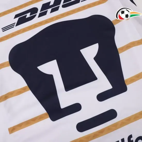 Pumas UNAM Camiseta Qualidade AAA Local 2024/25 Versão Jogador Branco Pumas UNAM Camiseta Qualidade AAA Local 2024/25 Versão Jogador Branco