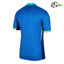Brasil Camiseta Futebol Away 2024/25 Azul