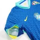 Brasil Camiseta Futebol Away 2024/25 Azul Brasil Camiseta Futebol Away 2024/25 Azul