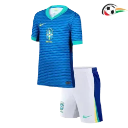 Brasil Equipacione Replicas Visitante 2024/25 Infantil Azul