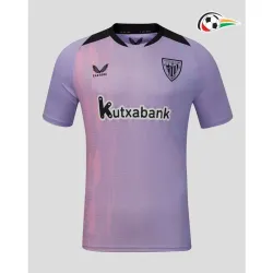 Equipacione Athletic de Bilbao Qualidade Premium Alternativa Terceiro Kit 2024/25 Roxo