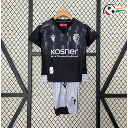 Osasuna Camisola Qualidade AAA Thrid 2024/25 (Camisola + Calções) Preto