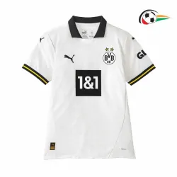 Borussia Dortmund Camisa Replicas Terceiro Kit 2024/25 (Camisola + Calções) Branco