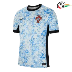 Camisa Portugal Qualidade Premium Away 2024/25 Azul/Branco