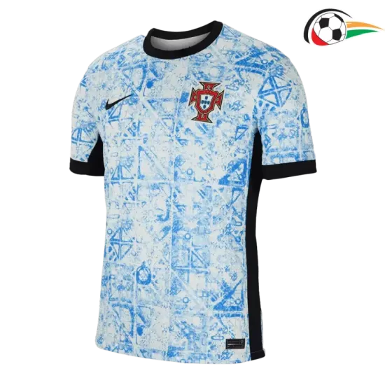 Camisa Portugal Qualidade Premium Away 2024/25 Azul/Branco Camisa Portugal Qualidade Premium Away 2024/25 Azul/Branco