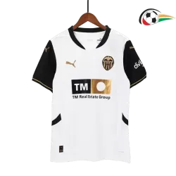 Camisa Valencia Replicas Home Primeiro Kit 2024/25 Branco