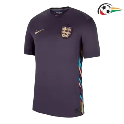 Inglaterra Equipacione Qualidade Premium Visitante Segundo Kit 2024/25 Preto