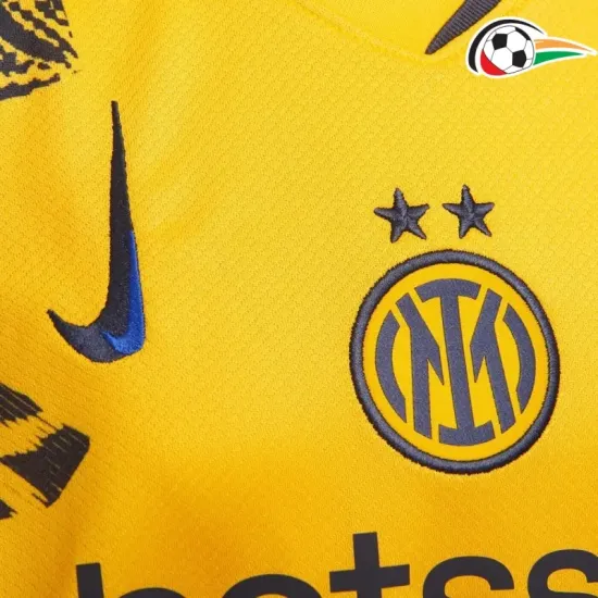 Inter de Milan Equipacione Qualidade TAILANDESA Alternativa 2024/25 Infantil Amarelo Inter de Milan Equipacione Qualidade TAILANDESA Alternativa 2024/25 Infantil Amarelo