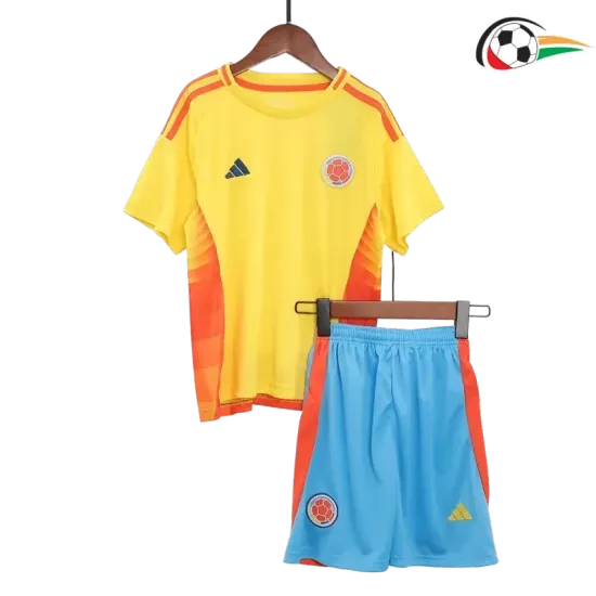 Colombia Camiseta Futebol Home Primeiro Kit 2024 Niños Amarelo Colombia Camiseta Futebol Home Primeiro Kit 2024 Niños Amarelo
