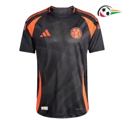 Colombia Camisola Qualidade AAA Visitante 2024 Versão Jogador Preto
