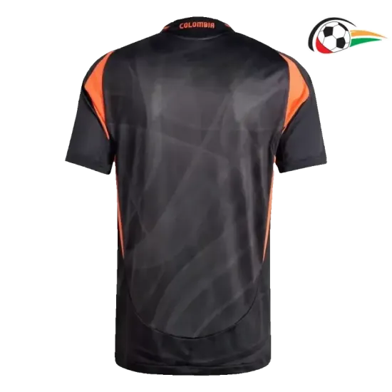 Colombia Camisola Qualidade AAA Visitante 2024 Versão Jogador Preto Colombia Camisola Qualidade AAA Visitante 2024 Versão Jogador Preto