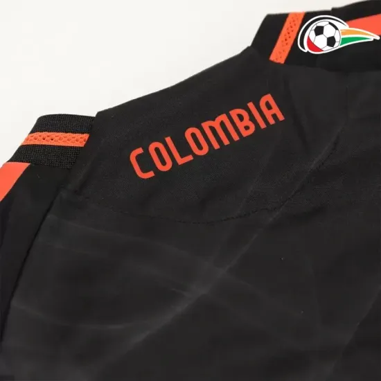 Colombia Camisola Qualidade AAA Visitante 2024 Versão Jogador Preto Colombia Camisola Qualidade AAA Visitante 2024 Versão Jogador Preto