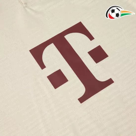 Bayern Munich Camiseta Baratas Thrid 2024/25 Versão Jogador Bege Bayern Munich Camiseta Baratas Thrid 2024/25 Versão Jogador Bege