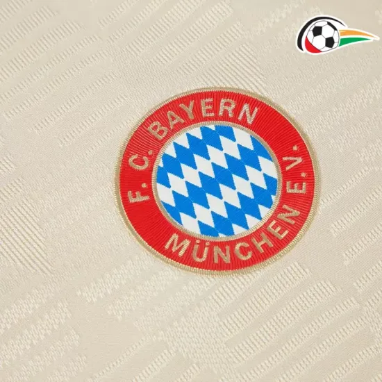 Bayern Munich Camiseta Baratas Thrid 2024/25 Versão Jogador Bege Bayern Munich Camiseta Baratas Thrid 2024/25 Versão Jogador Bege