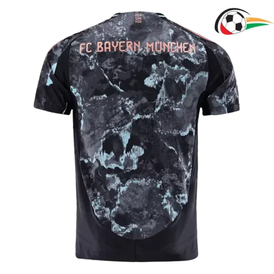 Bayern Munich Equipacione Qualidade TAILANDESA Away Segundo Kit 2024/25 Jogador Preto Bayern Munich Equipacione Qualidade TAILANDESA Away Segundo Kit 2024/25 Jogador Preto