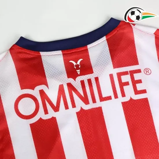 Camisa Chivas Qualidade Premium Local Primeiro Kit 2024/25 Jogador Vermelho/Branco Camisa Chivas Qualidade Premium Local Primeiro Kit 2024/25 Jogador Vermelho/Branco