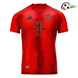 Camisola Bayern Munich Qualidade AAA Home Primeiro Kit 2024/25 Versão Jogador Vermelho