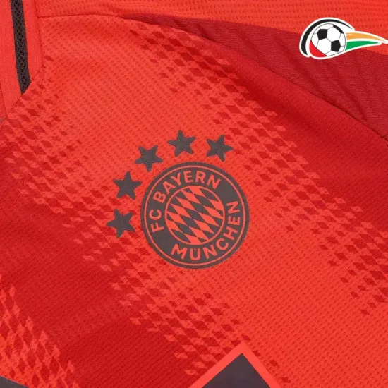 Camisola Bayern Munich Qualidade AAA Home Primeiro Kit 2024/25 Versão Jogador Vermelho Camisola Bayern Munich Qualidade AAA Home Primeiro Kit 2024/25 Versão Jogador Vermelho