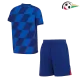 Equipacione Croacia Qualidade Premium Visitante Segundo Kit 2024 Niños Azul Equipacione Croacia Qualidade Premium Visitante Segundo Kit 2024 Niños Azul