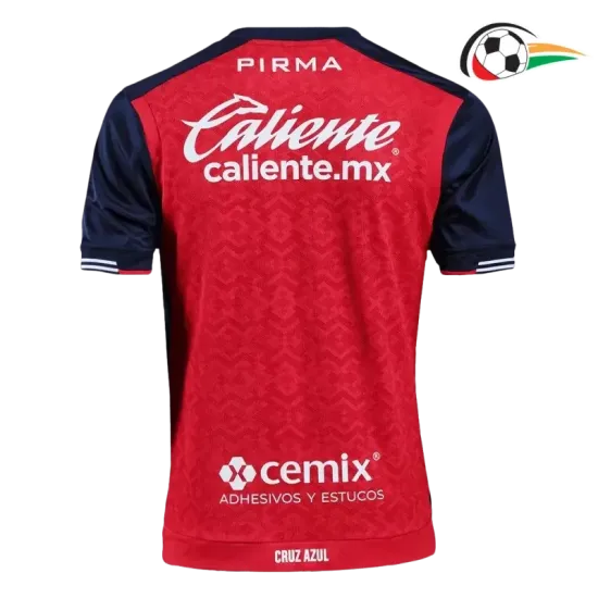 Camisa Cruz Azul Replicas Alternativa Terceiro Kit 2024/25 Jogador Vermelho Camisa Cruz Azul Replicas Alternativa Terceiro Kit 2024/25 Jogador Vermelho