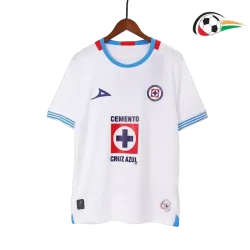 Camisola Cruz Azul Futebol Segundo Kit 2024/25 Versão Jogador Branco
