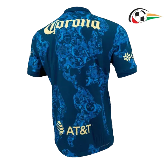 Club América Camisa Qualidade TAILANDESA Visitante 2024/25 Jogador Azul Club América Camisa Qualidade TAILANDESA Visitante 2024/25 Jogador Azul