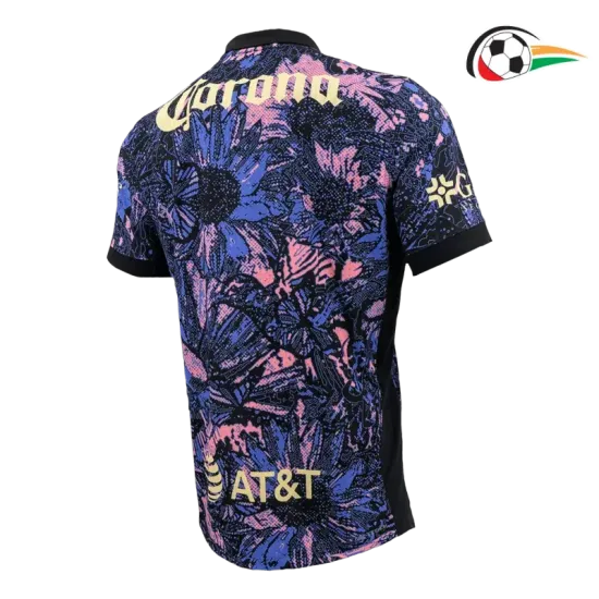 Club América Camiseta Qualidade AAA Alternativa 2024/25 Versão Jogador Preto/Azul Club América Camiseta Qualidade AAA Alternativa 2024/25 Versão Jogador Preto/Azul