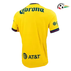 Club América Camisola Baratas Local 2024/25 Versão Jogador Amarelo