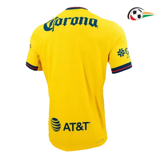 Club América Camisola Baratas Local 2024/25 Versão Jogador Amarelo Club América Camisola Baratas Local 2024/25 Versão Jogador Amarelo