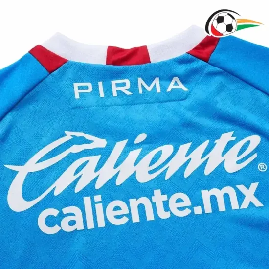 Cruz Azul Equipacione Qualidade Premium Home Primeiro Kit 2024/25 Jogador Azul Cruz Azul Equipacione Qualidade Premium Home Primeiro Kit 2024/25 Jogador Azul