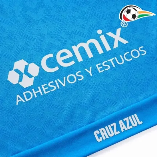 Cruz Azul Equipacione Qualidade Premium Home Primeiro Kit 2024/25 Jogador Azul Cruz Azul Equipacione Qualidade Premium Home Primeiro Kit 2024/25 Jogador Azul