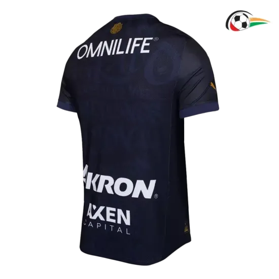 Equipacione Chivas Replicas Thrid Terceiro Kit 2024/25 Jogador Preto Equipacione Chivas Replicas Thrid Terceiro Kit 2024/25 Jogador Preto