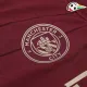 Camisa Manchester City Qualidade AAA Thrid Terceiro Kit 2024/25 Versão Jogador Vermelho