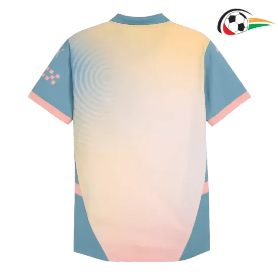 Camiseta Manchester City Qualidade Premium 4th 2024/25 Jogador Amarillo