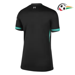 Camisola Liverpool Qualidade TAILANDESA Visitante 2024/25 Mulher Preto