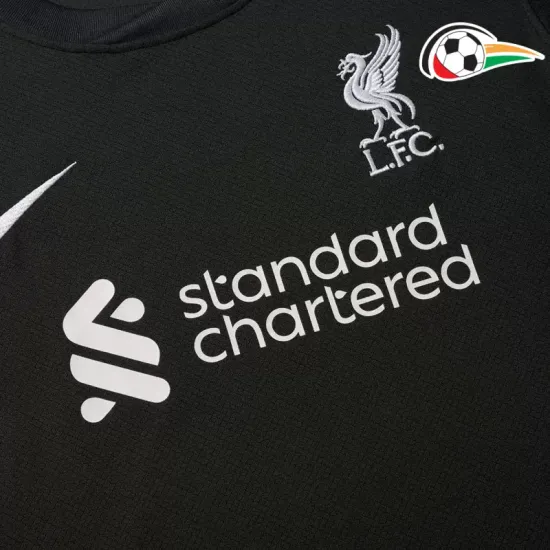 Camisola Liverpool Qualidade TAILANDESA Visitante 2024/25 Mulher Preto Camisola Liverpool Qualidade TAILANDESA Visitante 2024/25 Mulher Preto