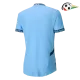 Equipacione Manchester City Futebol Primeiro Kit 2024/25 Versão Jogador Azul