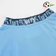 Equipacione Manchester City Futebol Primeiro Kit 2024/25 Versão Jogador Azul