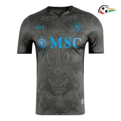 Camiseta Napoli Replicas Alternativa 2024/25 Jogador Cinzento
