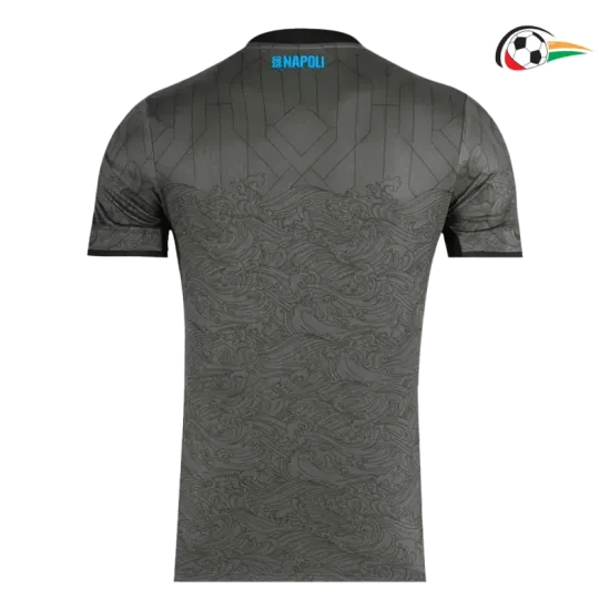 Camiseta Napoli Replicas Alternativa 2024/25 Jogador Cinzento Camiseta Napoli Replicas Alternativa 2024/25 Jogador Cinzento