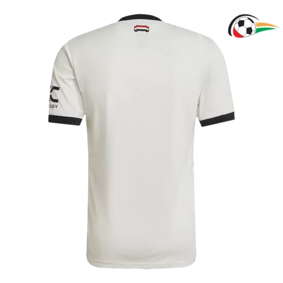 Manchester United Camisa Baratas Thrid 2024/25 Versão Jogador Branco Manchester United Camisa Baratas Thrid 2024/25 Versão Jogador Branco