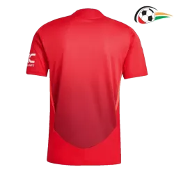 Manchester United Camisola Replicas Local Primeiro Kit 2024/25 Jogador Vermelho